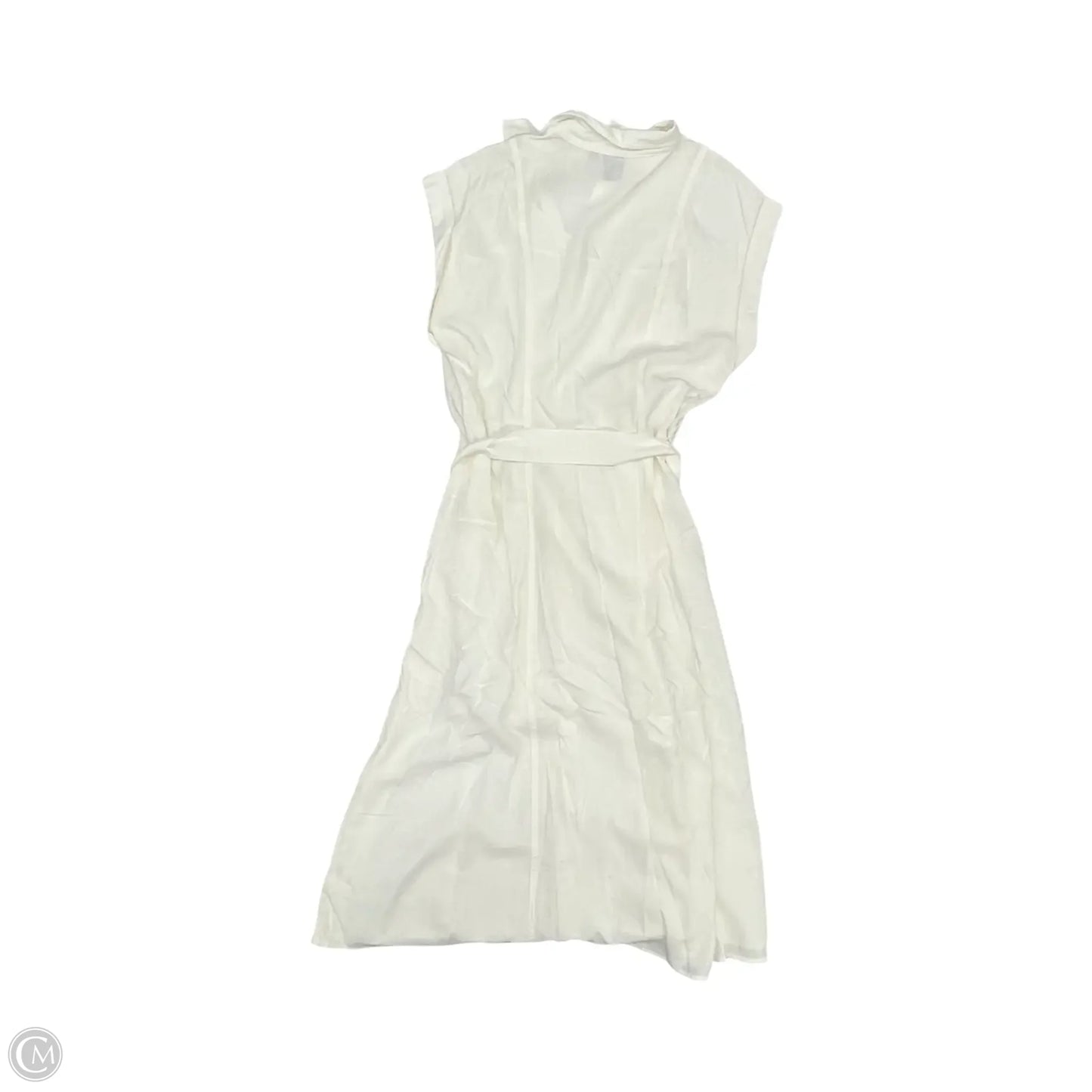 Dress Party Midi By Gap In White, Size: M