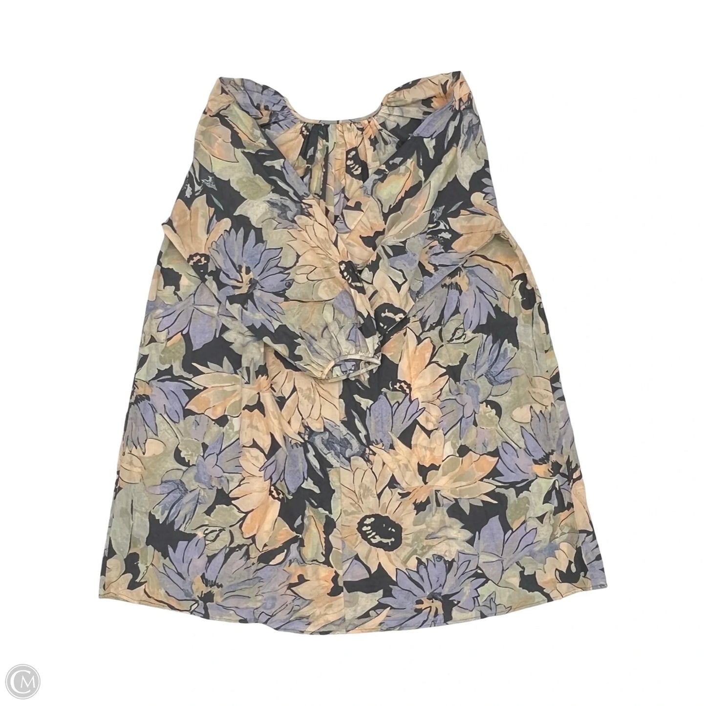 Dress Casual Short By H&m In Floral Print, Size: S