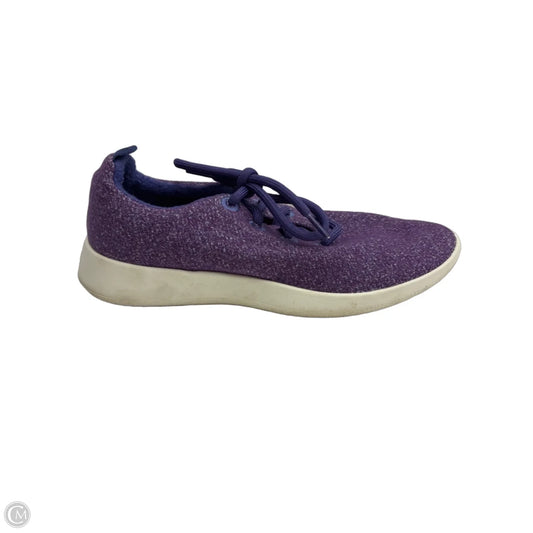 Shoes Sneakers By Allbirds In Purple, Size: 9