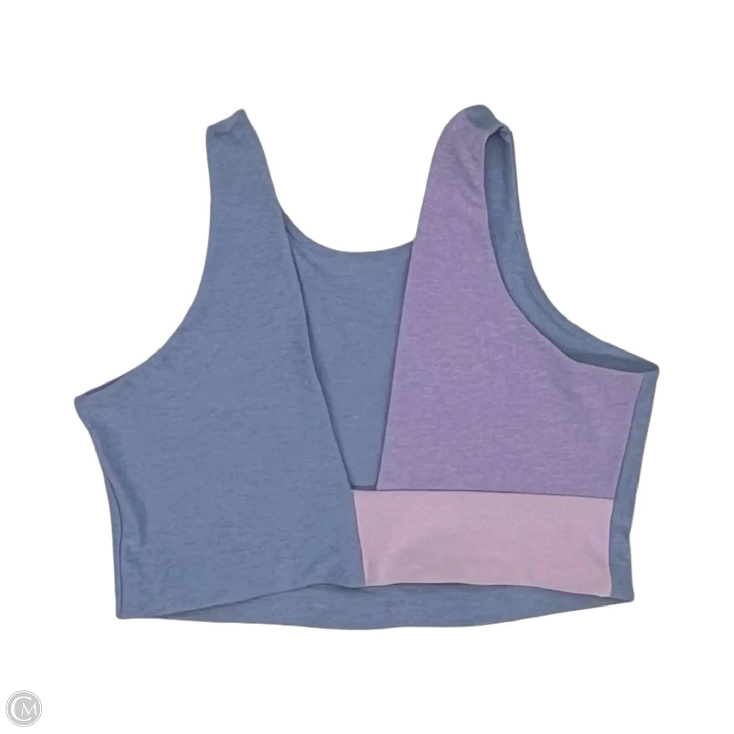 Athletic Tank Top By Outdoor Voices In Blue & Pink, Size: Xl