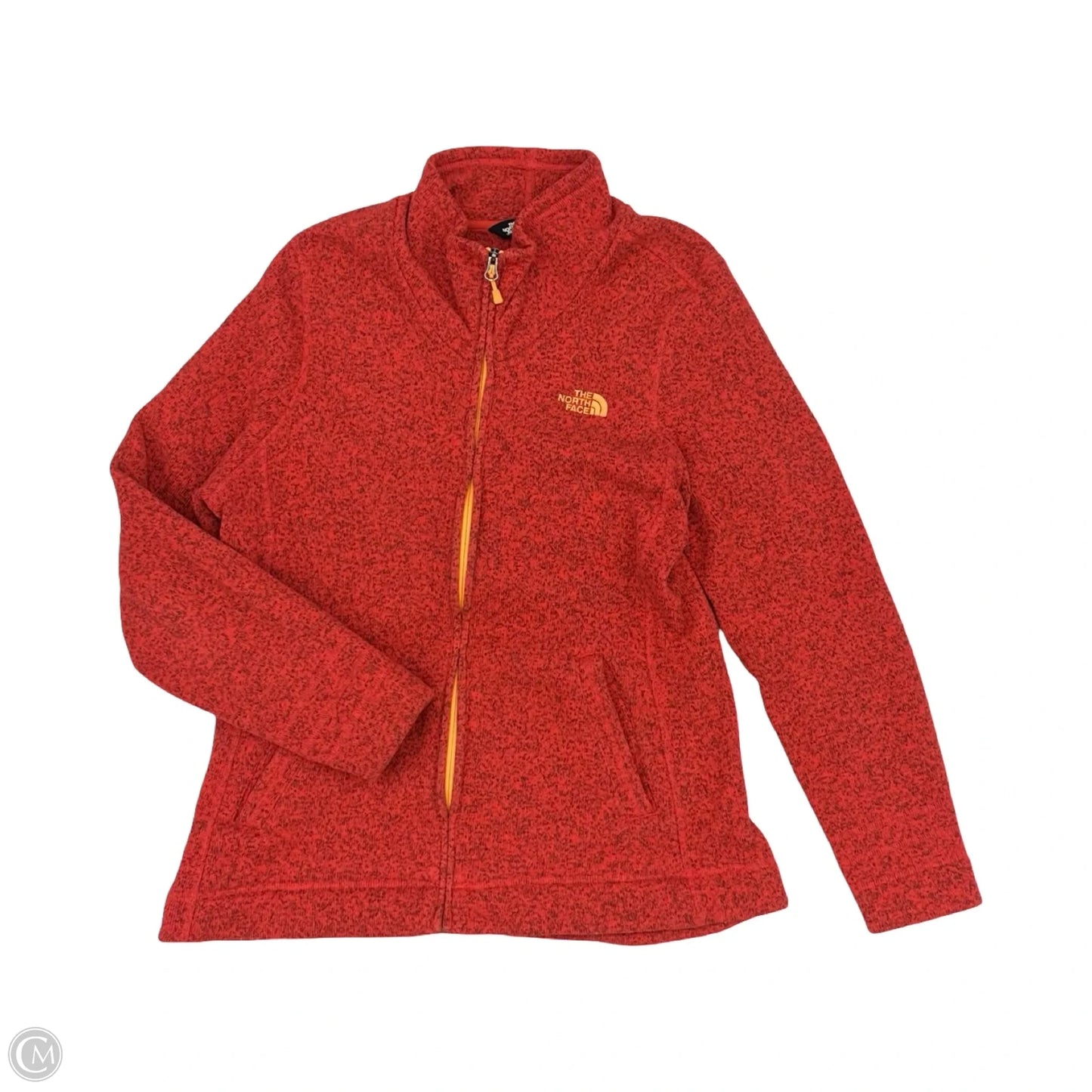 Jacket Fleece By The North Face In Orange, Size: Xl