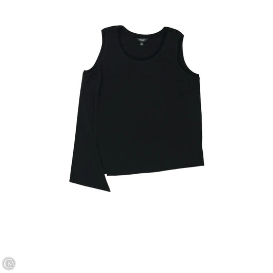 Blouse Sleeveless By Simply Vera In Black, Size: Xl