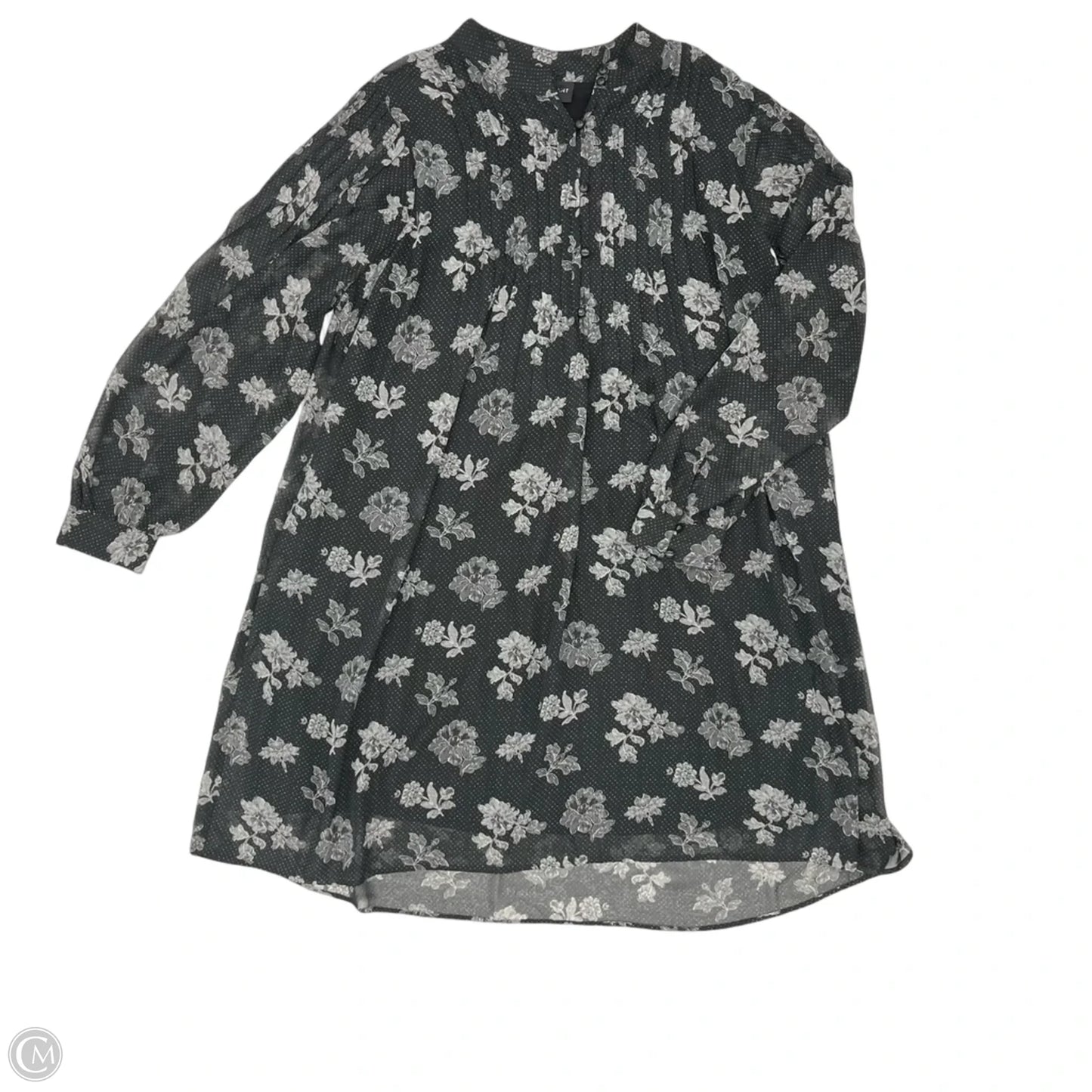 Dress Party Short By Lane Bryant In Black & Grey, Size: 18