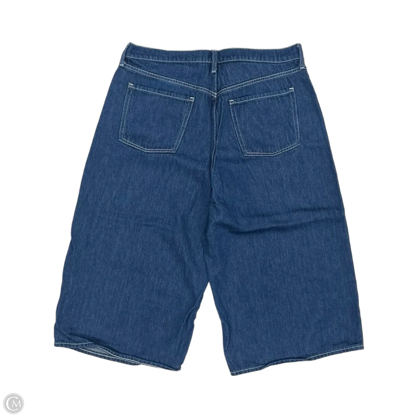 Pants Cropped By Old Navy In Blue Denim, Size: 14