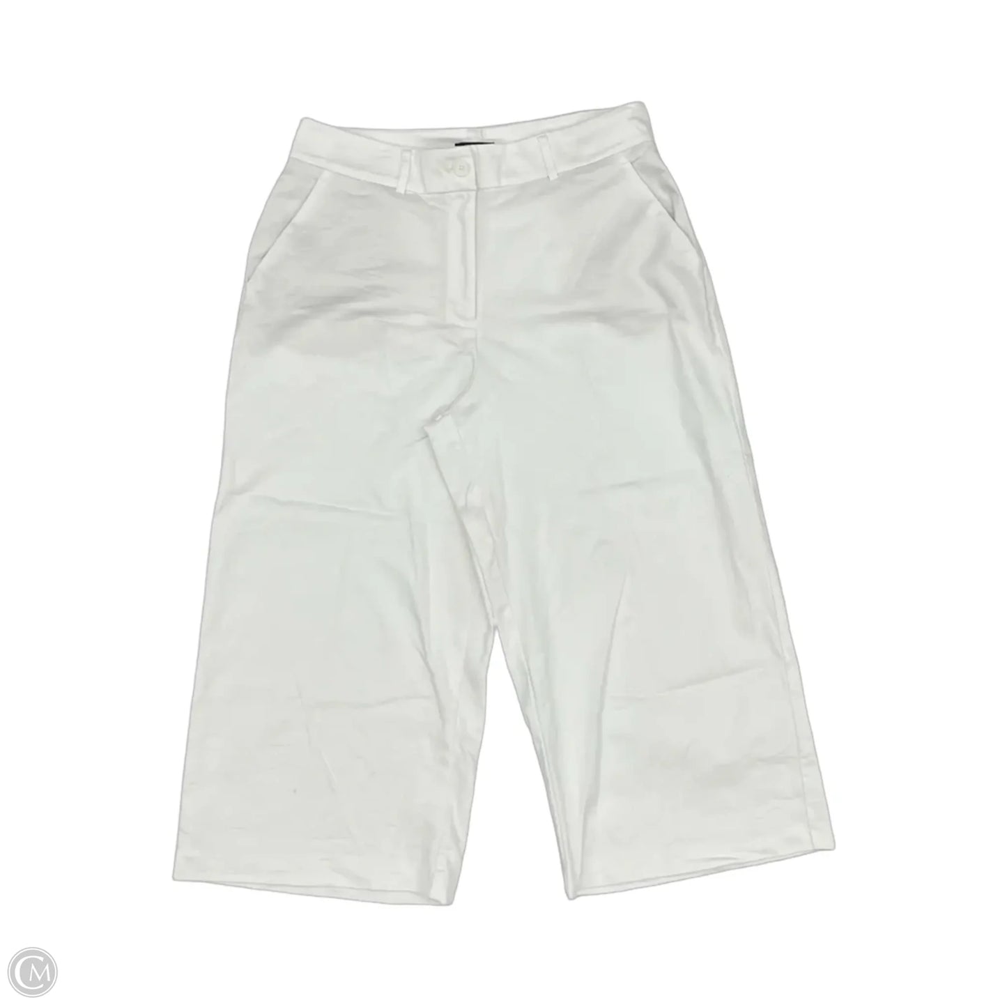 Pants Cropped By Simply Vera In White, Size: 14