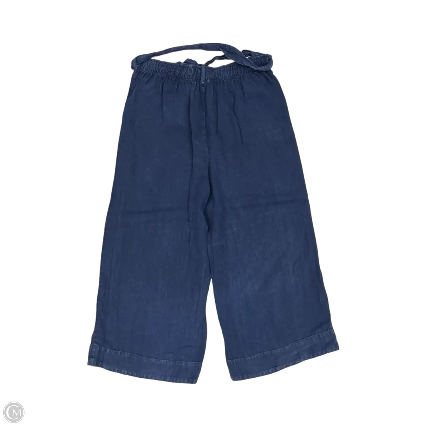 Pants Linen By Cloth & Stone In Navy, Size: M
