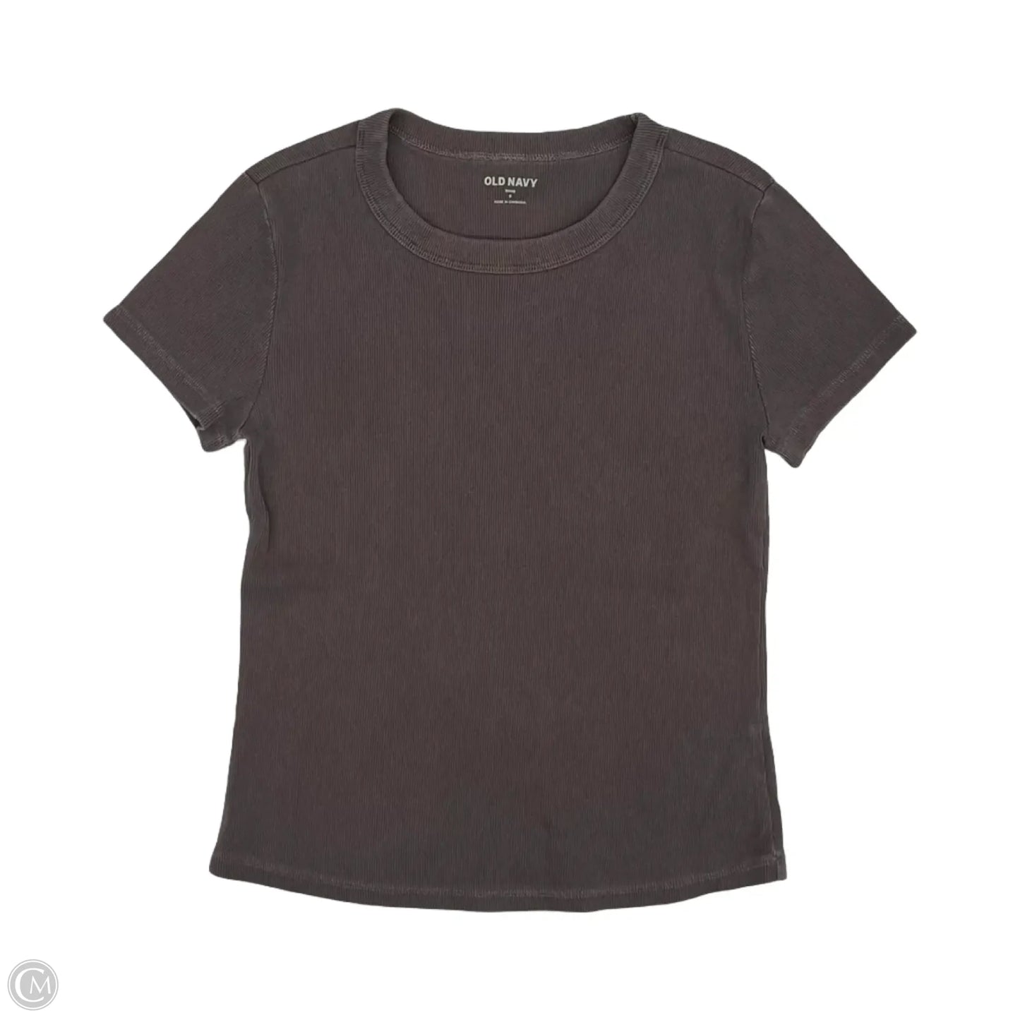 Top Short Sleeve By Old Navy In Brown, Size: S