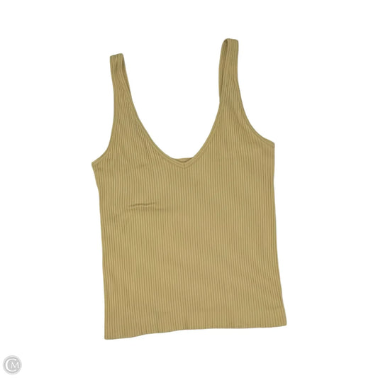 Tank Top By Aura In Tan, Size: S