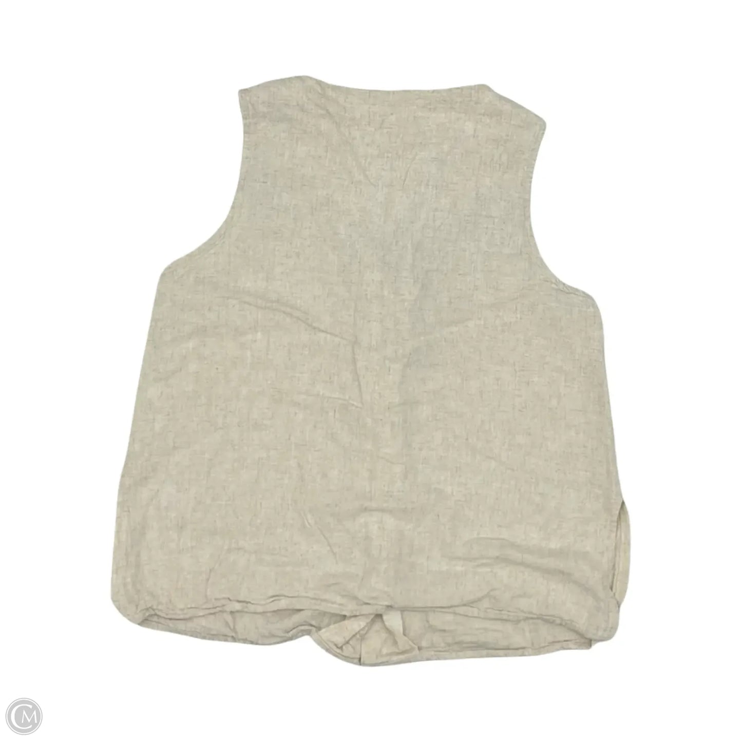 Vest Other By Zenana In Tan, Size: S