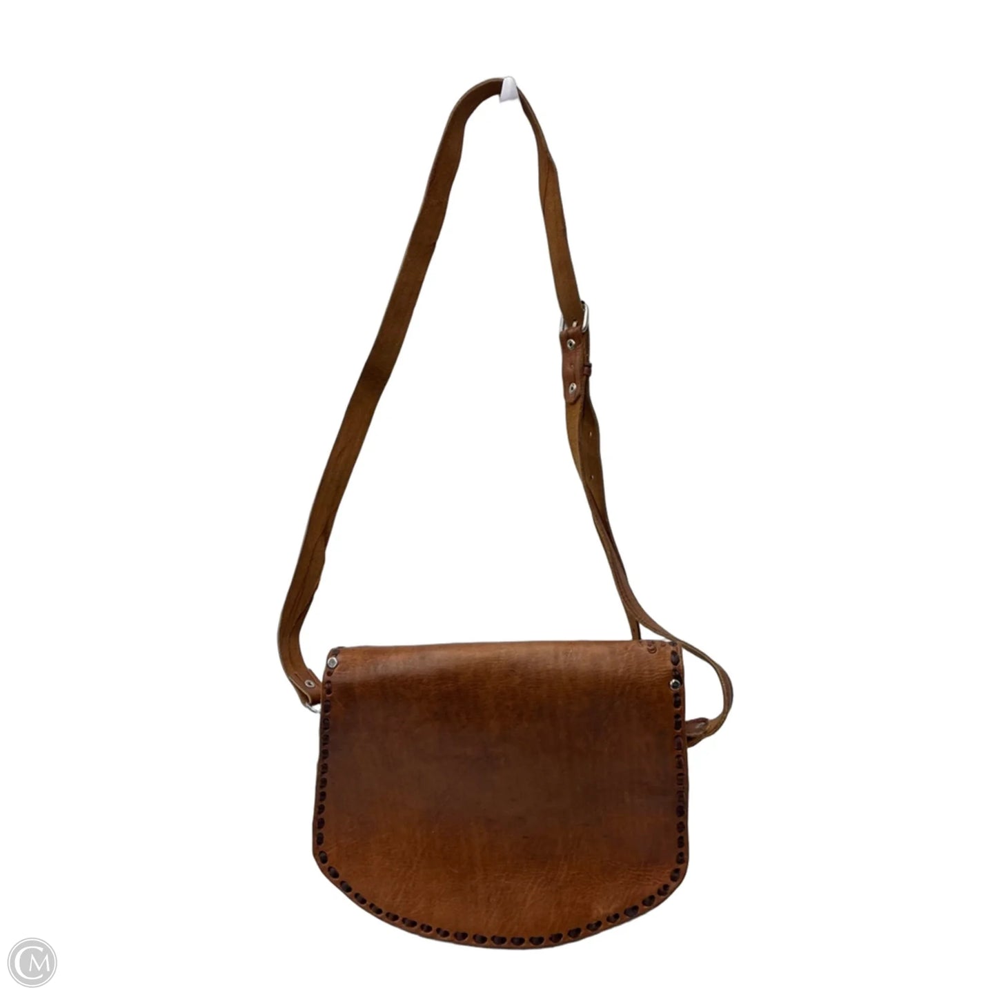 Crossbody Leather By Clothes Mentor, Size: Medium