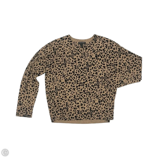 Sweater By Banana Republic In Leopard Print, Size: Xl