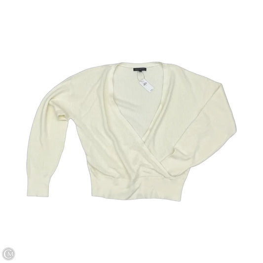 Sweater By Banana Republic In Cream, Size: L