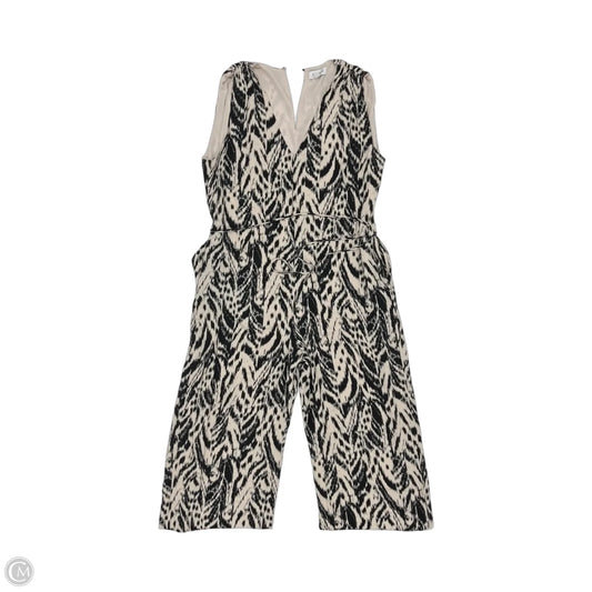 Jumpsuit By Evereve In Black & Cream, Size: M