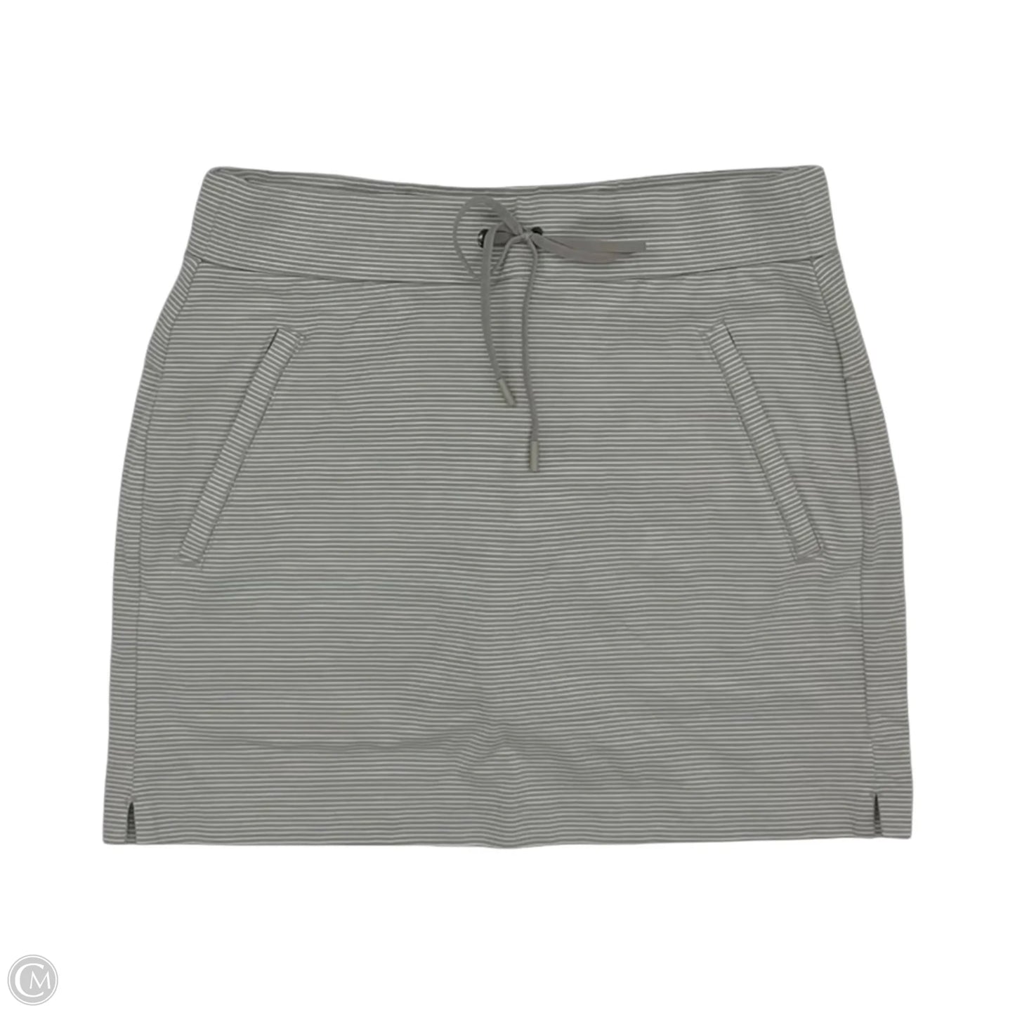 Athletic Skort By Athleta In Tan & White, Size: Xs