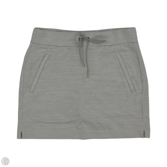 Athletic Skort By Athleta In Tan & White, Size: Xs