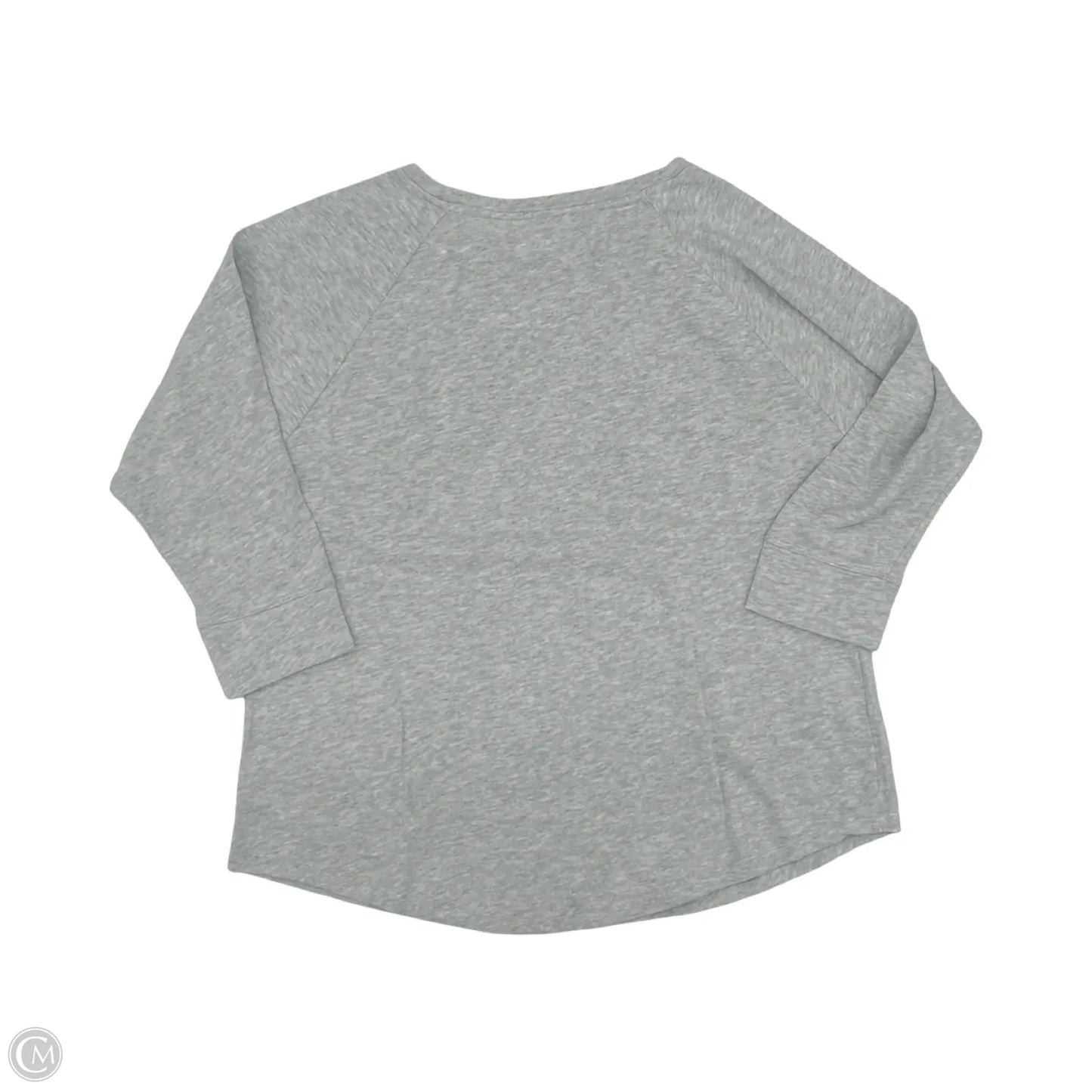 Top 3/4 Sleeve By Sonoma In Blue Red & White, Size: L