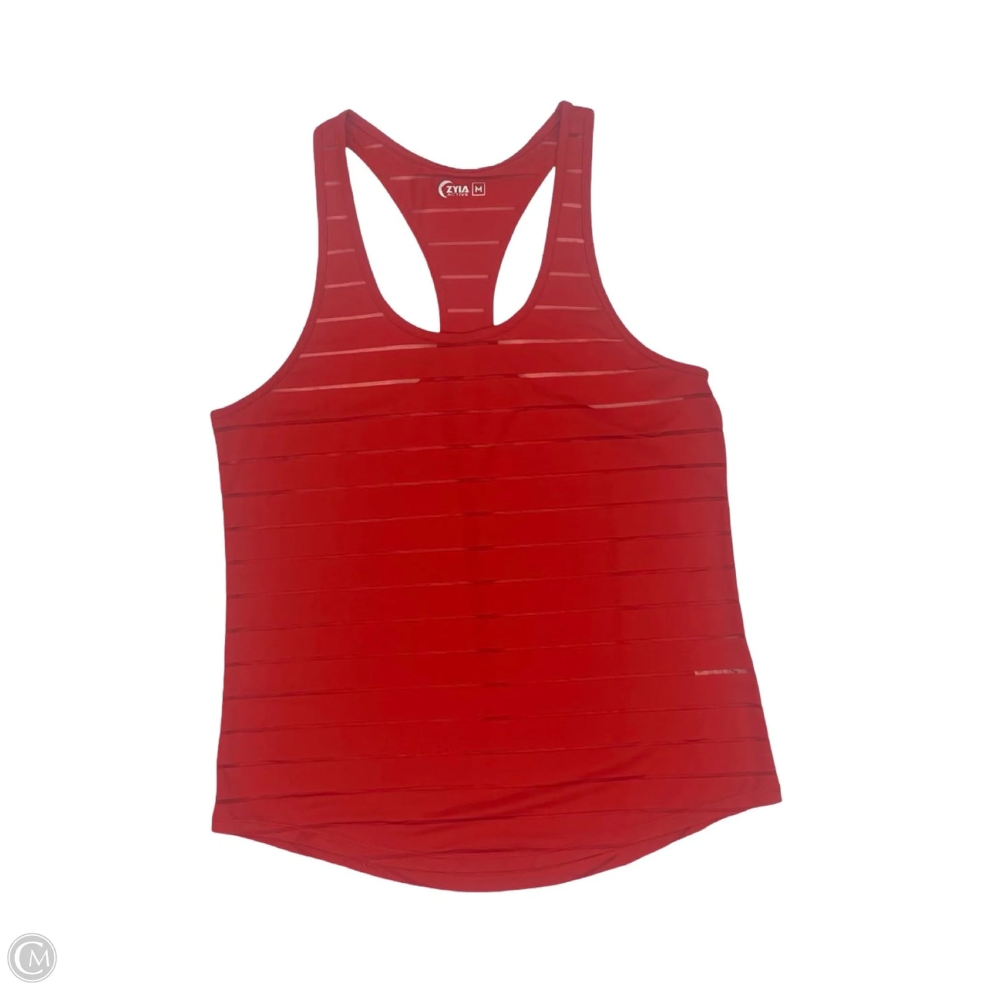 Athletic Tank Top By Zyia In Red, Size: M