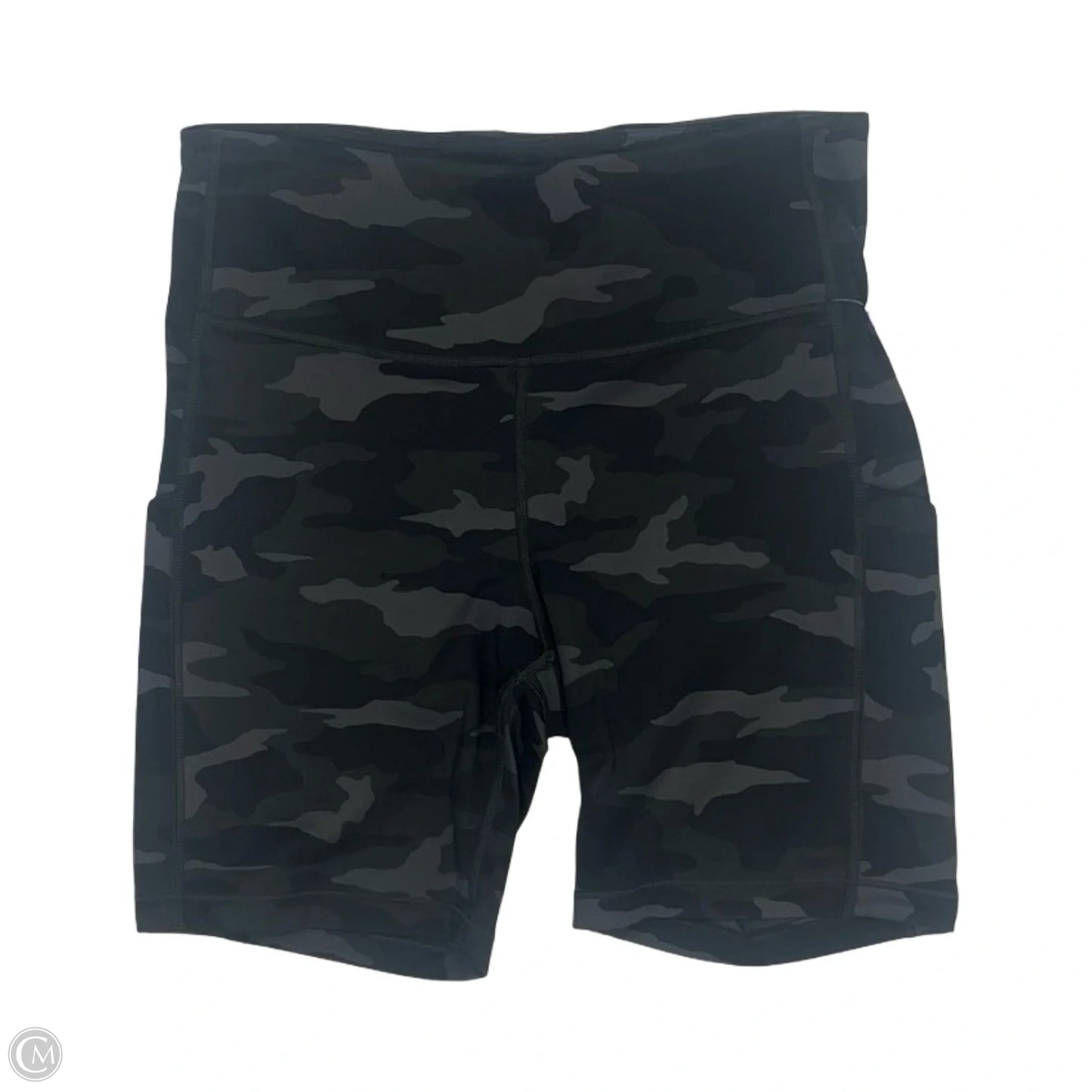 Athletic Shorts By Athleta In Camouflage Print, Size: M