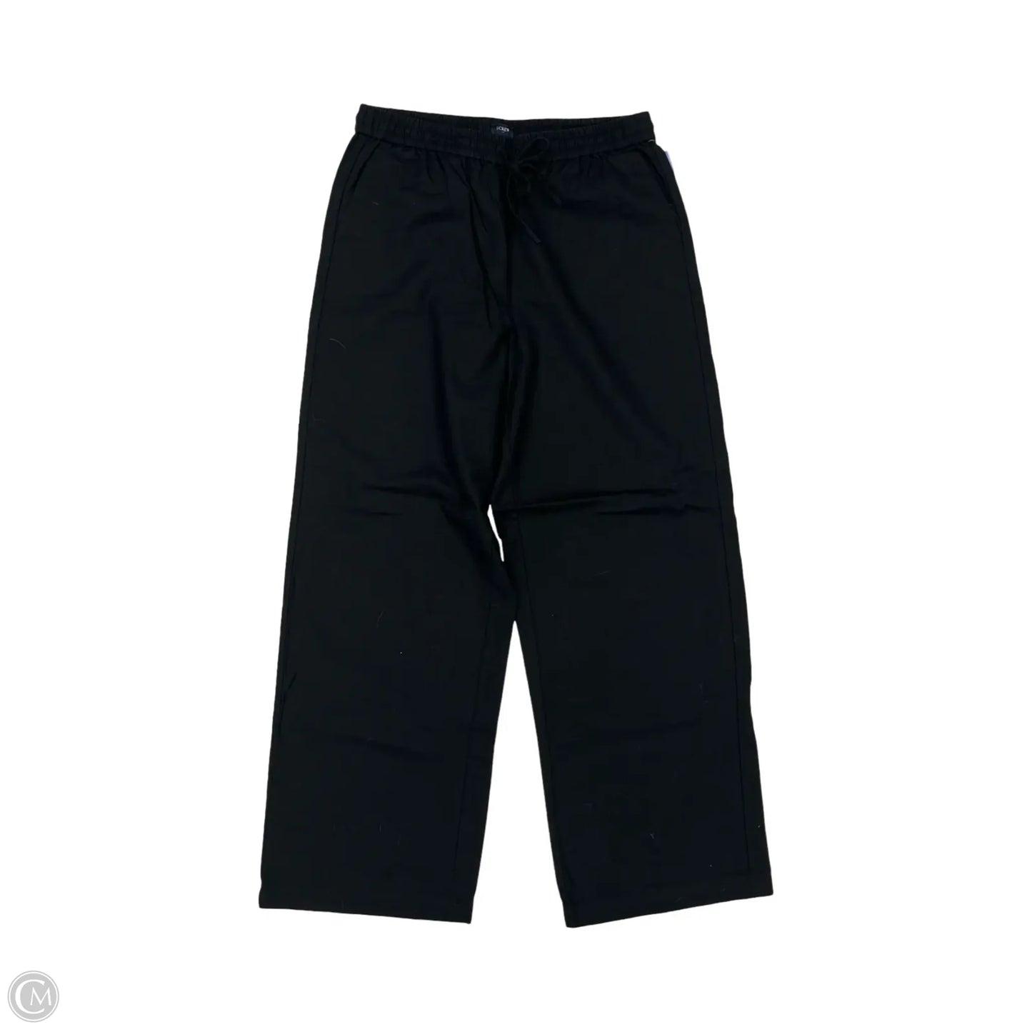 Pants Linen By J. Crew In Black, Size: 8