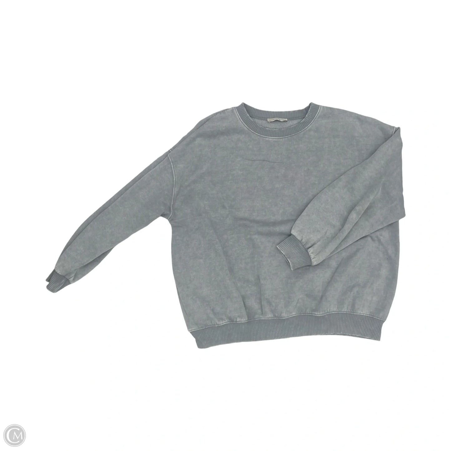 Sweatshirt Crewneck By Zenana In Blue, Size: 2x
