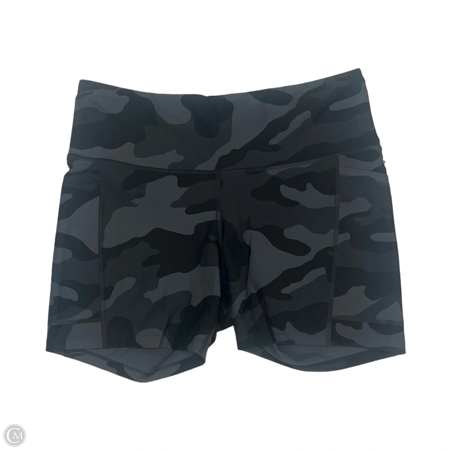 Athletic Shorts By Old Navy In Black & Grey, Size: Xlp