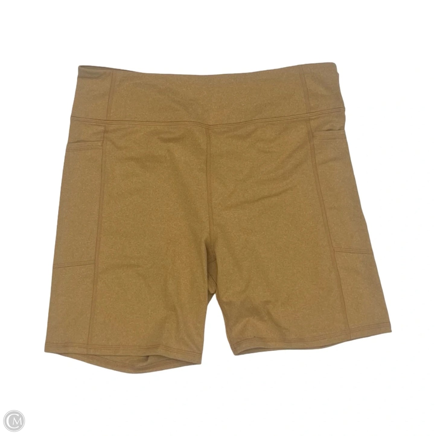 Athletic Shorts By Tek Gear In Brown, Size: Xl