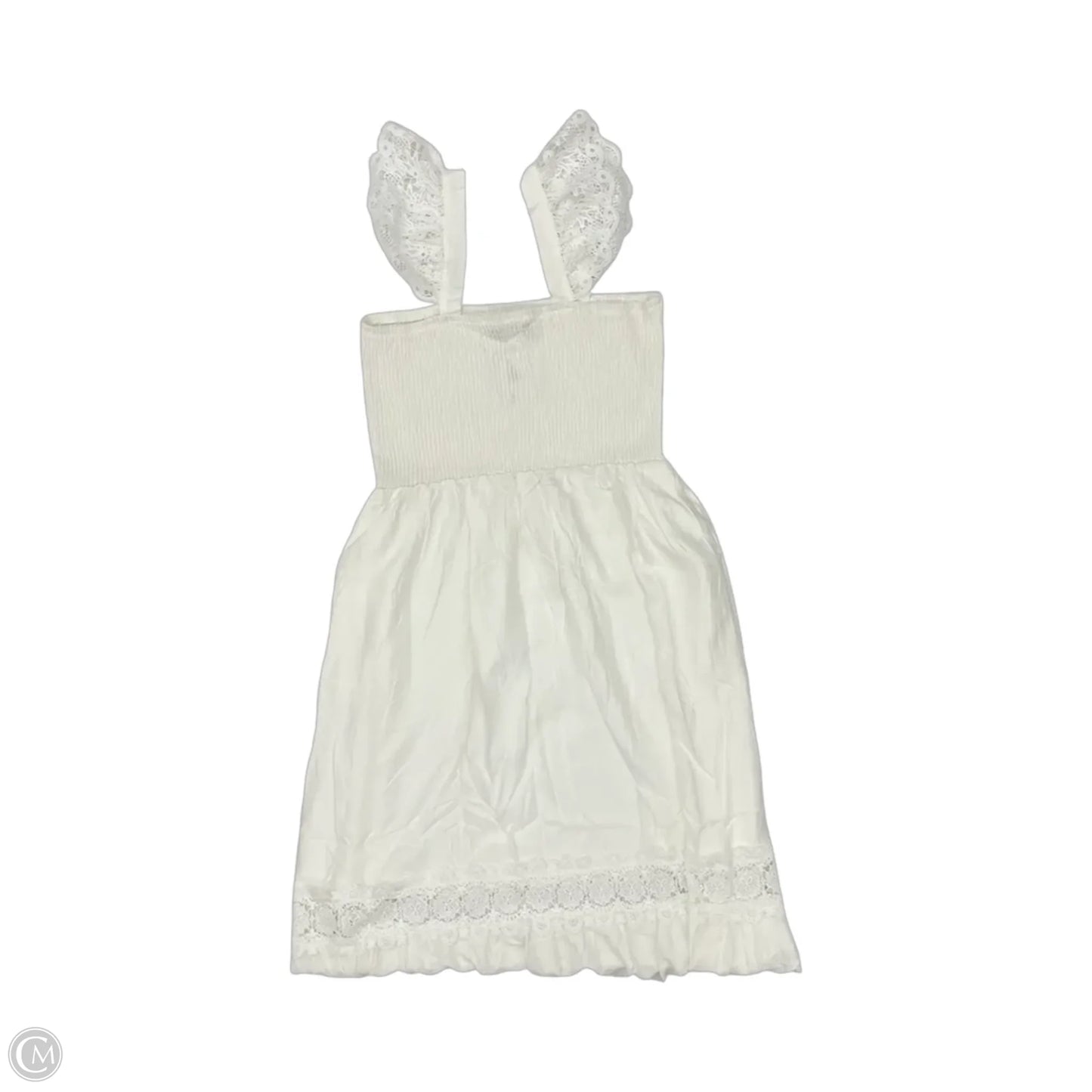 Dress Party Midi By Zesica In White, Size: Xl