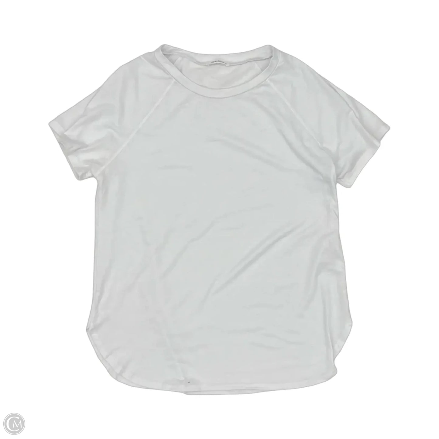 Top Short Sleeve By Cmf In White, Size: Xl