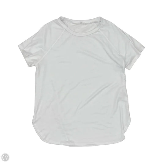 Top Short Sleeve By Cmf In White, Size: Xl