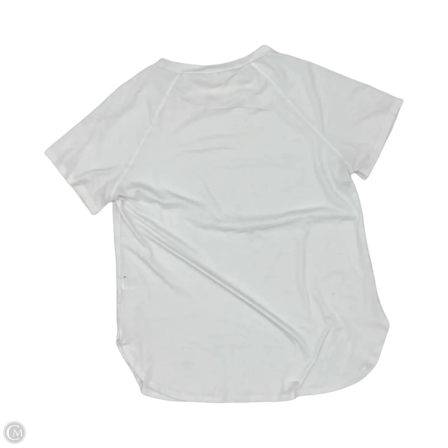 Top Short Sleeve By Cmf In White, Size: Xl