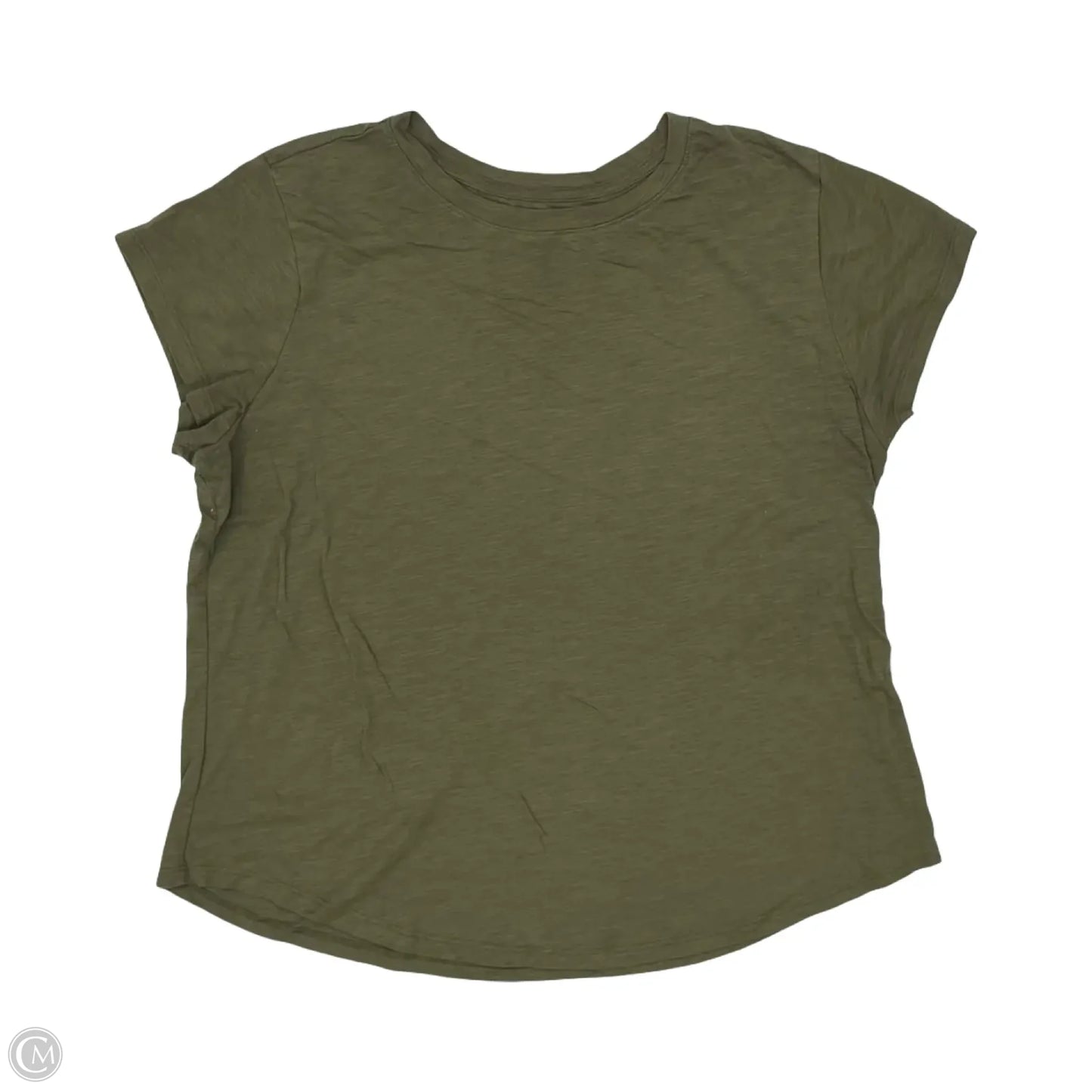 Top Short Sleeve By Sonoma In Green, Size: Xxl