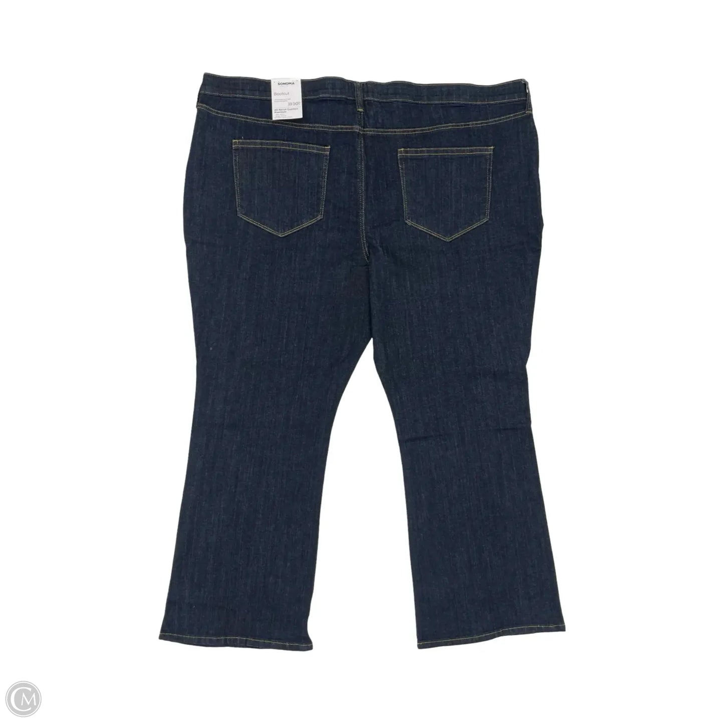 Jeans Boot Cut By Sonoma In Blue Denim, Size: 30