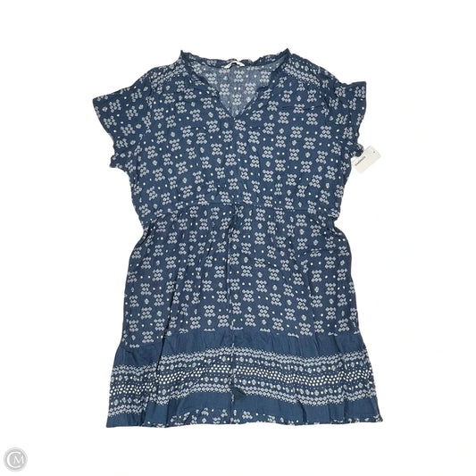 Dress Party Midi By Sonoma In Blue & Cream, Size: 6