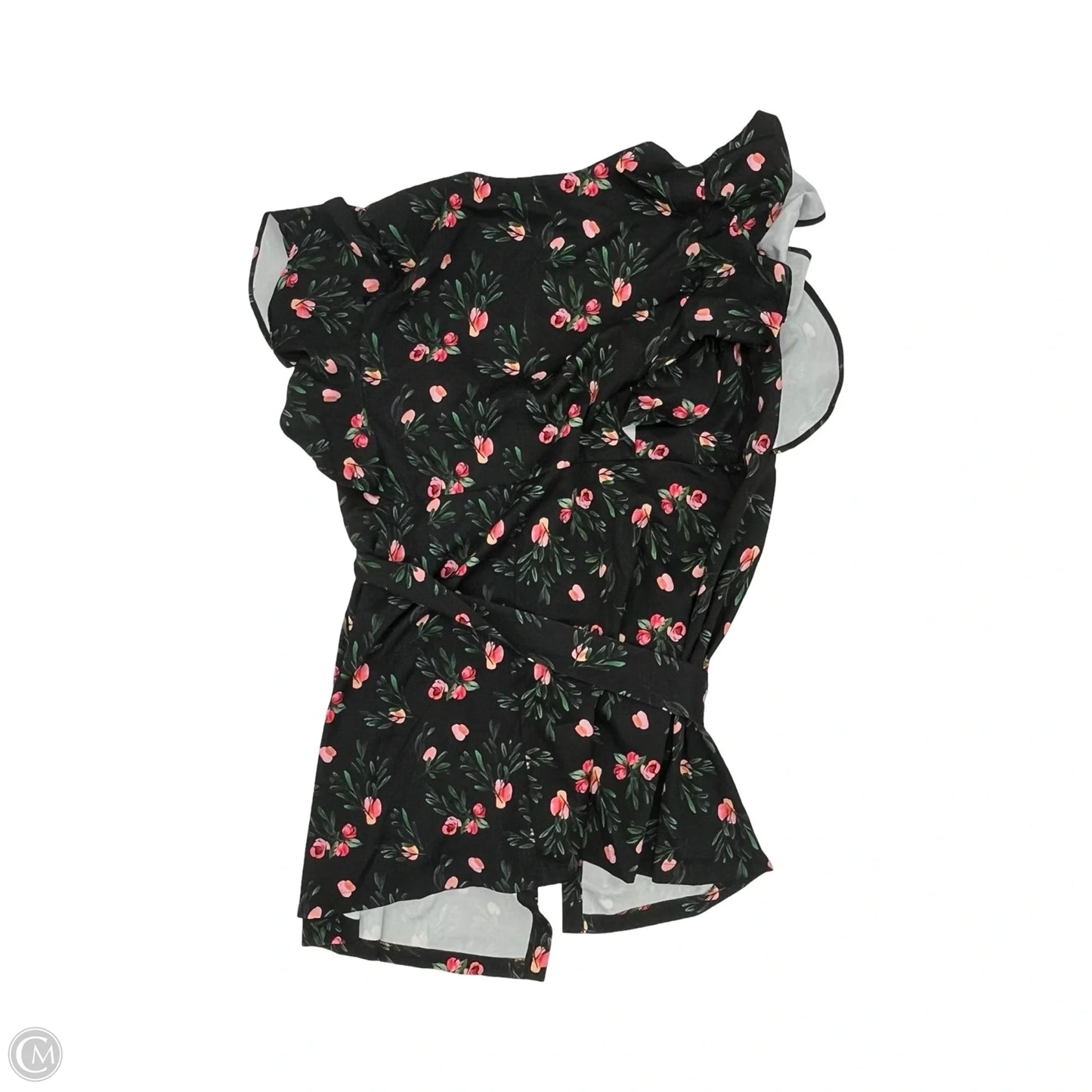 Dress Party Short By Clothes Mentor In Floral Print, Size: 3x