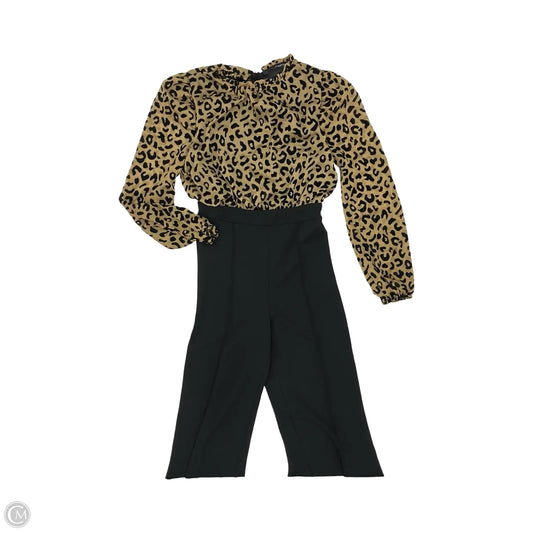 Jumpsuit By Cmf In Black & Brown, Size: L
