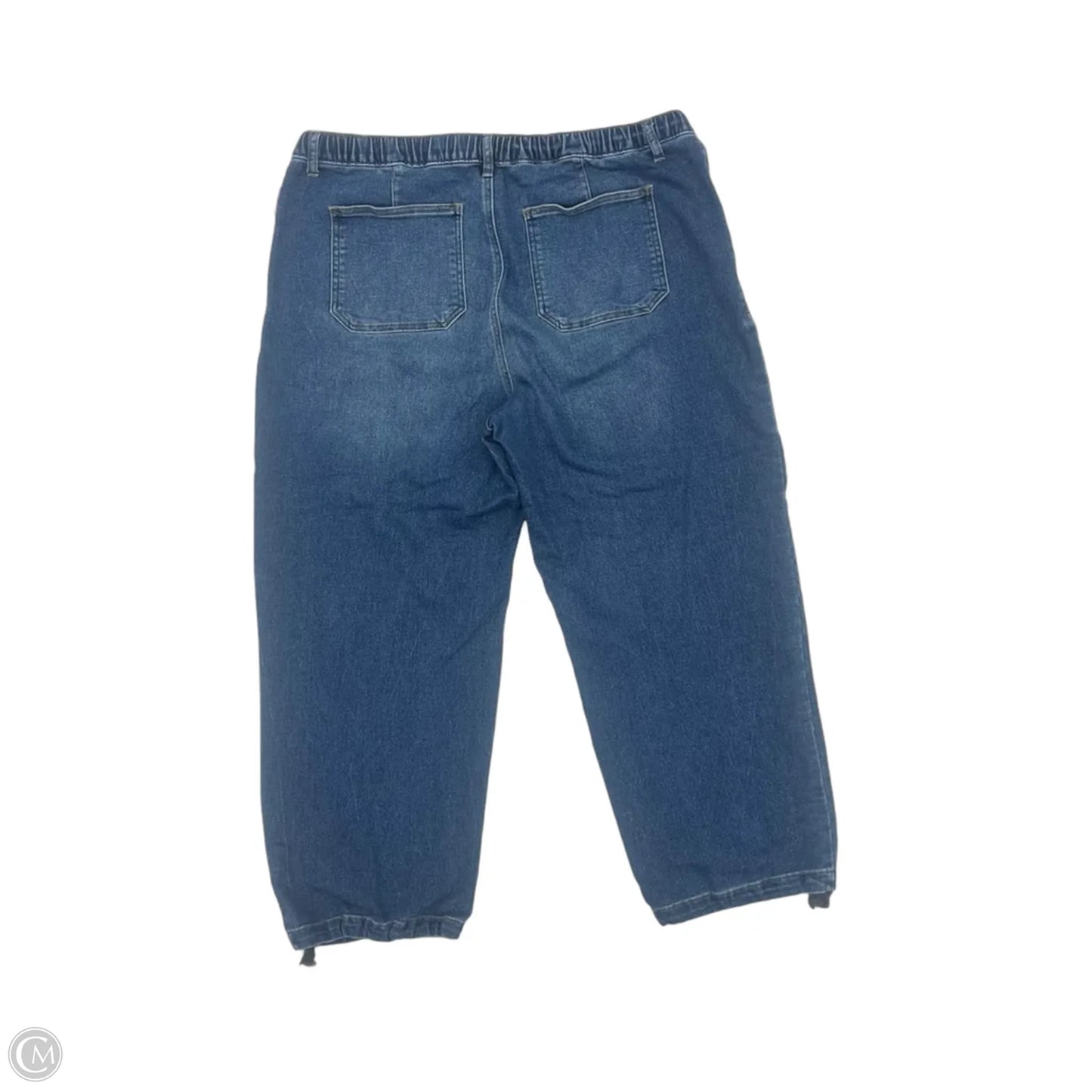 Pants Joggers By Stitch Star In Blue Denim, Size: Xl
