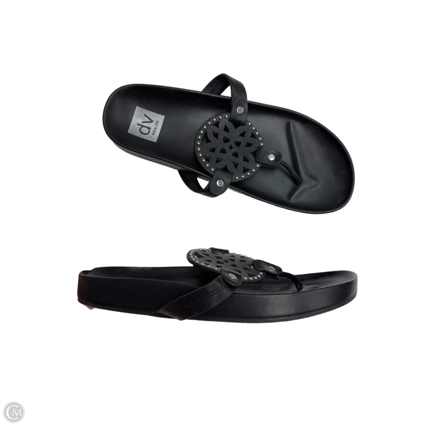 Sandals Flats By Dolce Vita In Black, Size: 8