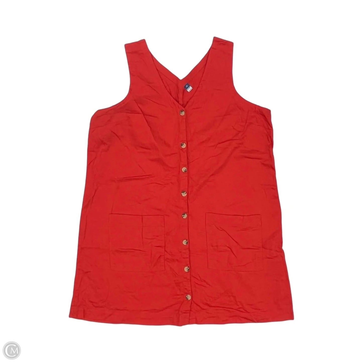 Dress Casual Short By Old Navy In Orange, Size: Xxl