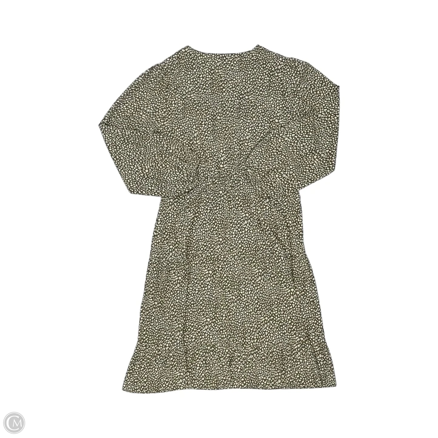 Dress Party Long By Cmf In Green & Tan, Size: Xl