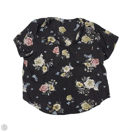 Top Short Sleeve By Torrid In Floral Print, Size: 4x
