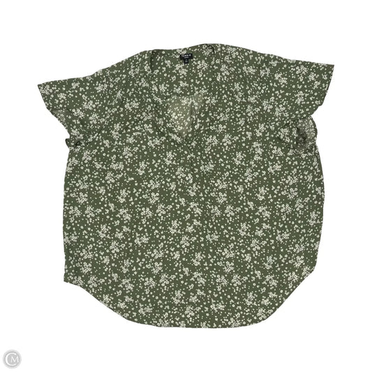 Blouse Short Sleeve By Torrid In Floral Print, Size: 4x