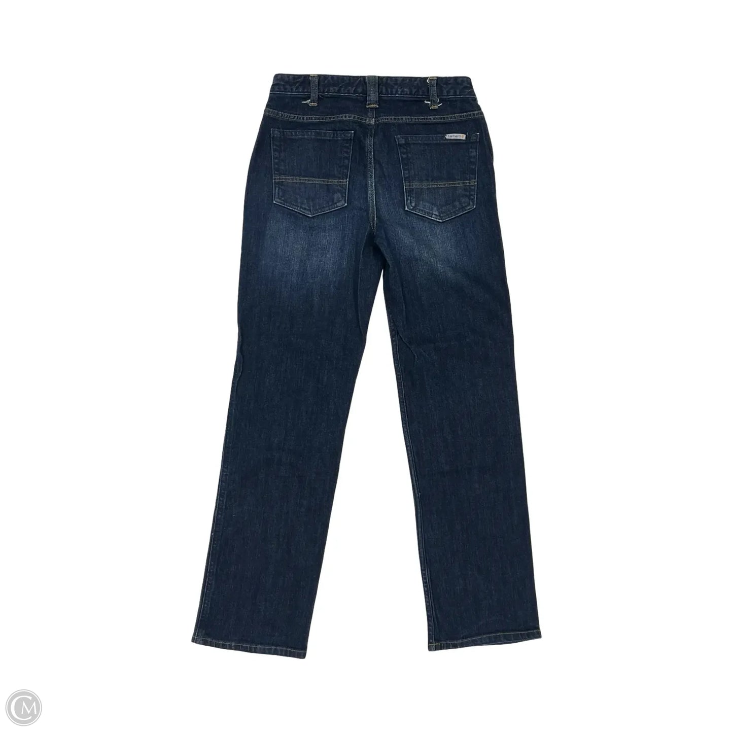 Jeans Straight By Carhartt In Blue Denim, Size: 4