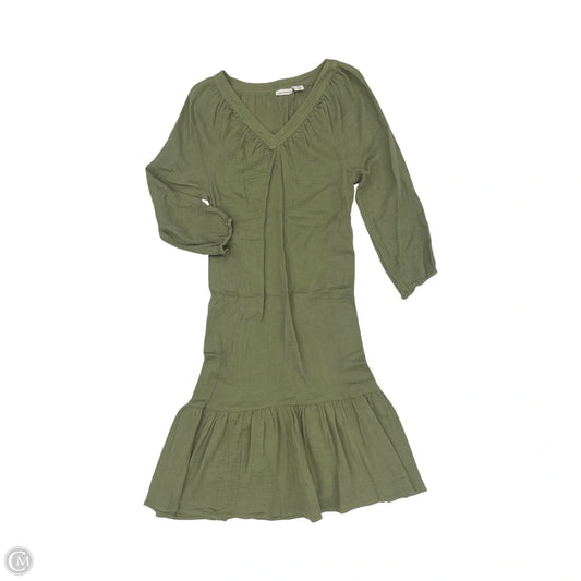 Dress Casual Midi By Lucky Brand In Green, Size: Xs
