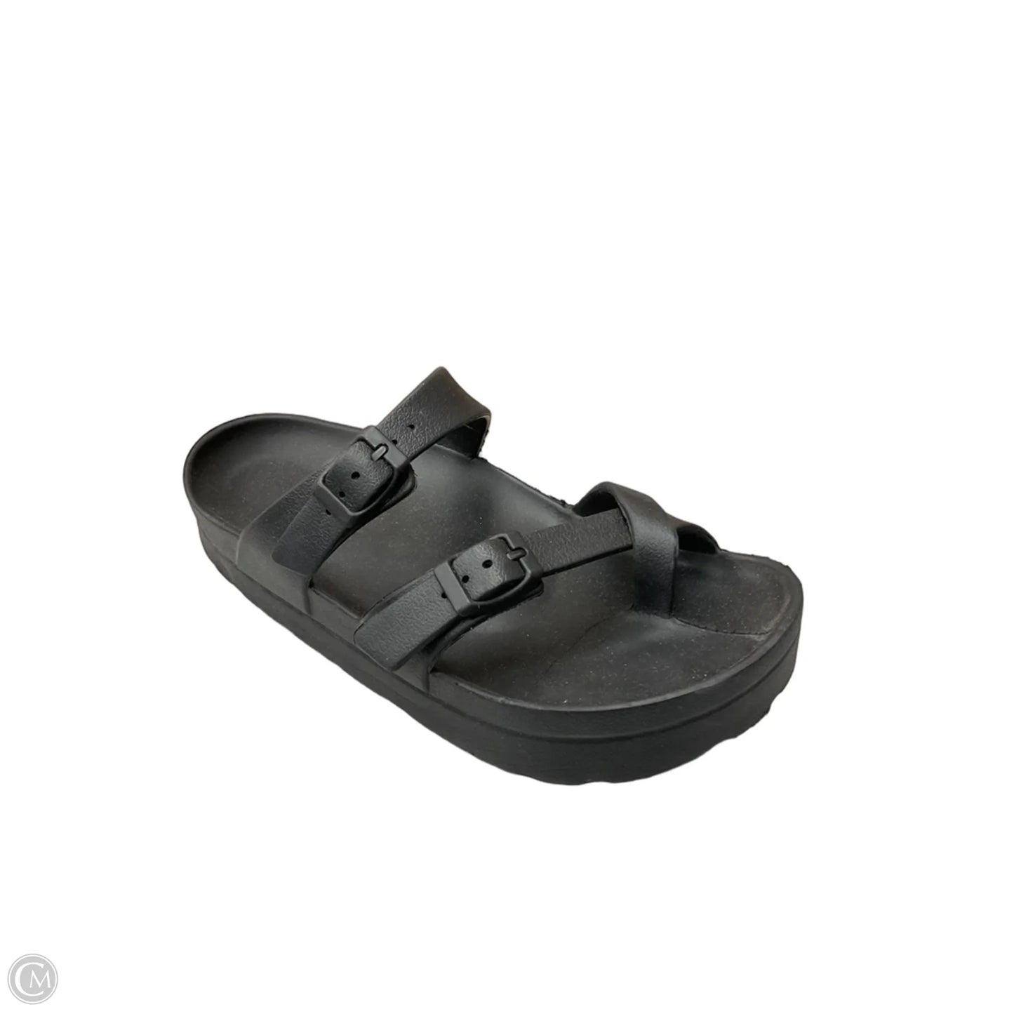 Sandals Flats By Cmf In Black, Size: 8.5