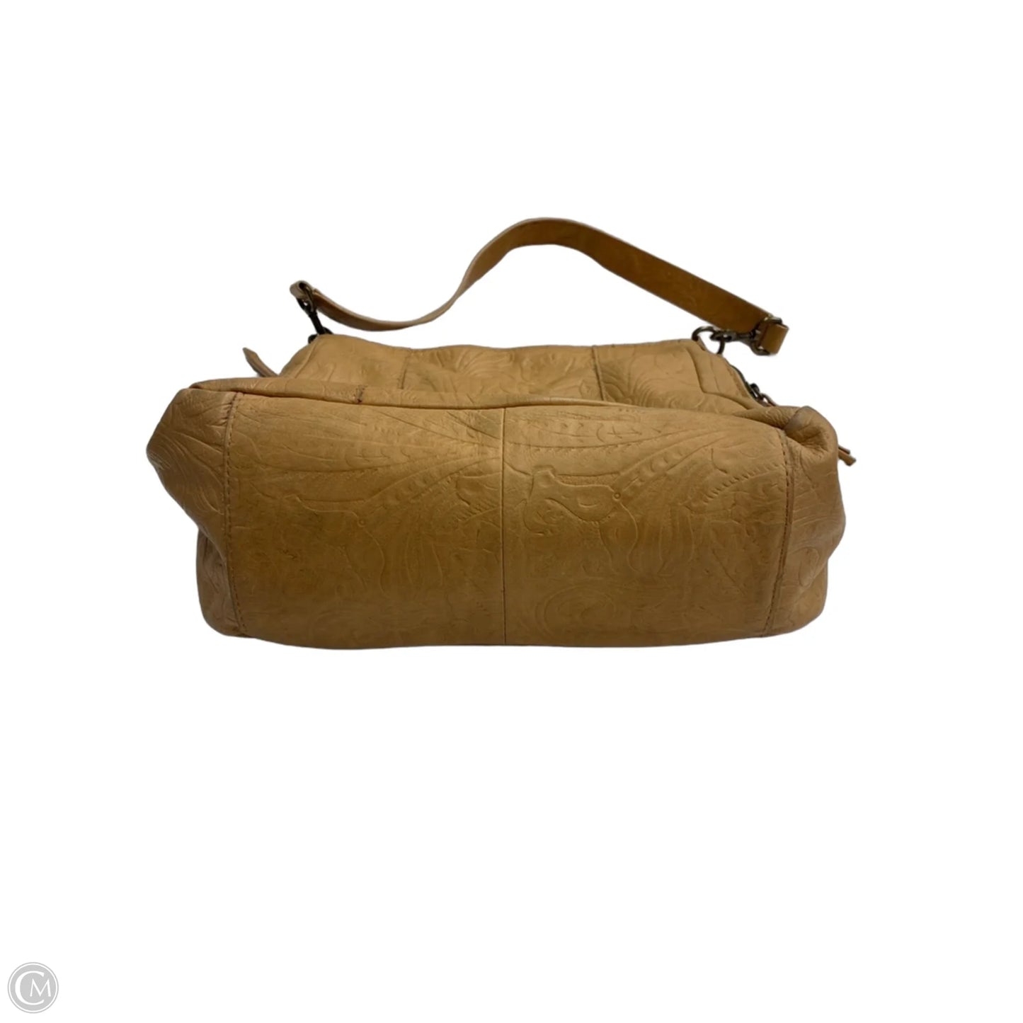 Handbag Leather By Clothes Mentor, Size: Medium