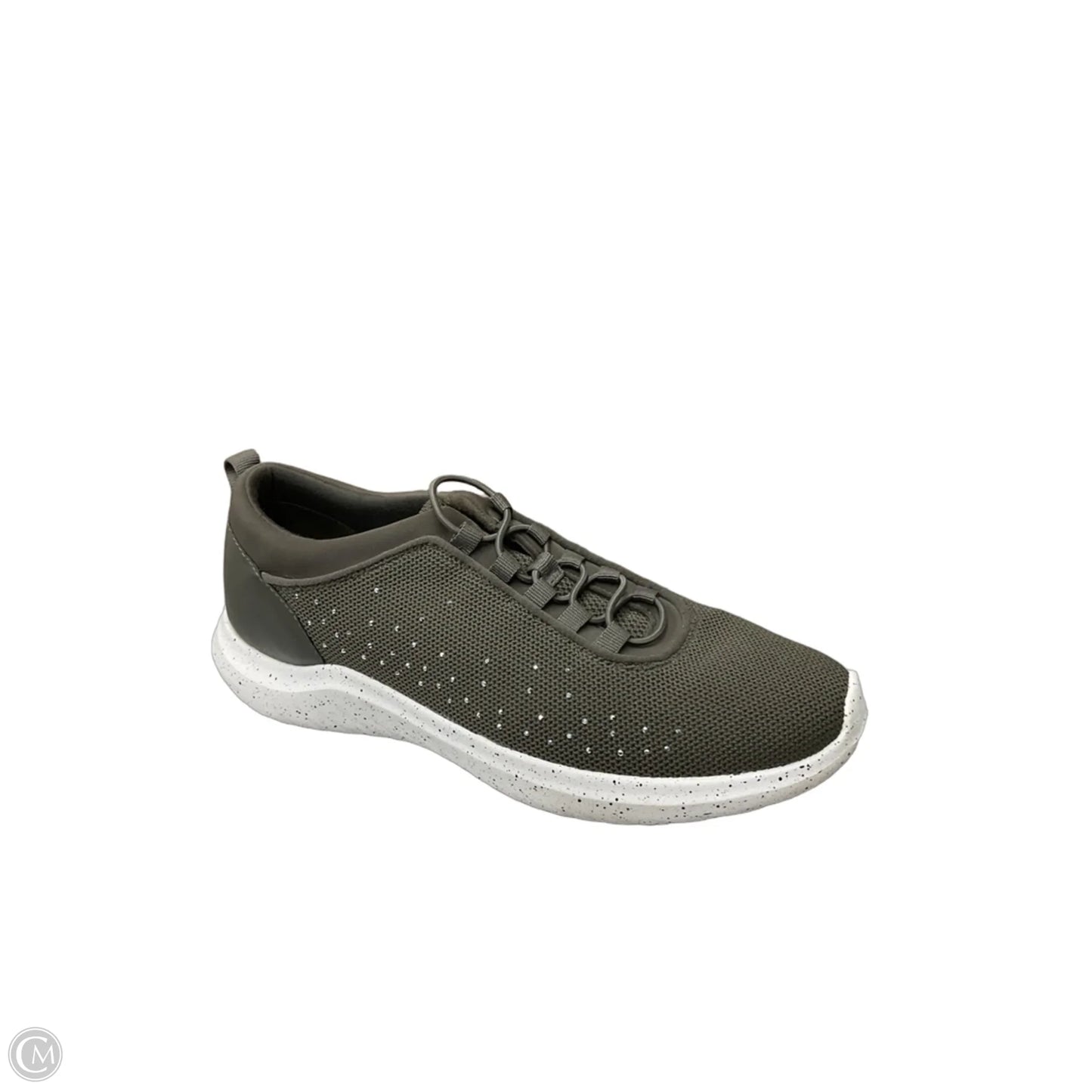 Shoes Sneakers By Clarks In Green, Size: 9