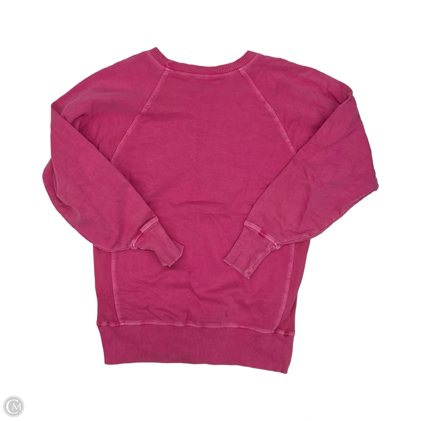 Sweatshirt Crewneck By Zenana In Pink, Size: M
