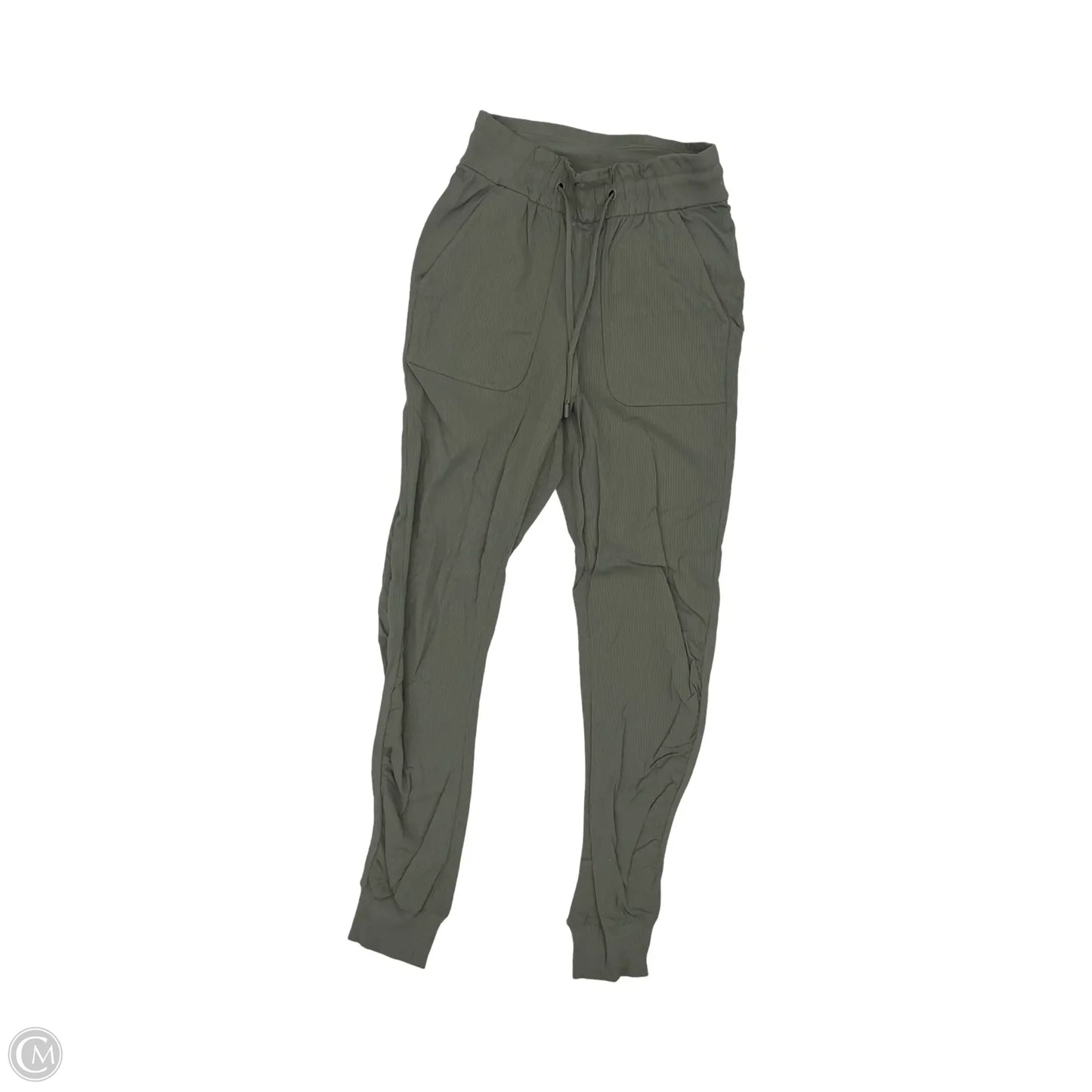 Athletic Pants By Lululemon In Green, Size: Xs