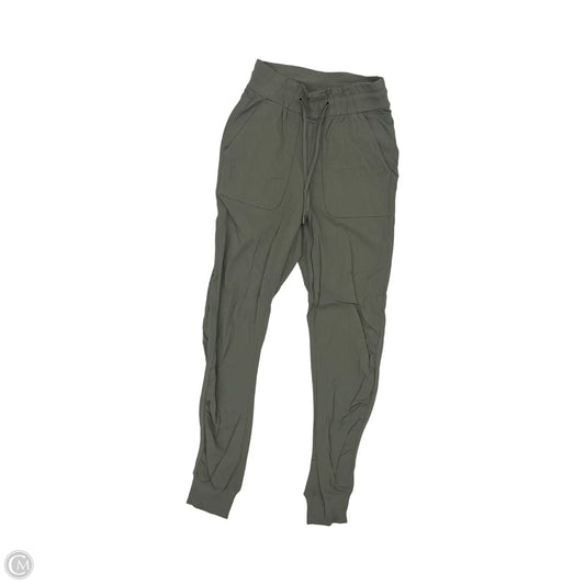 Athletic Pants By Lululemon In Green, Size: Xs