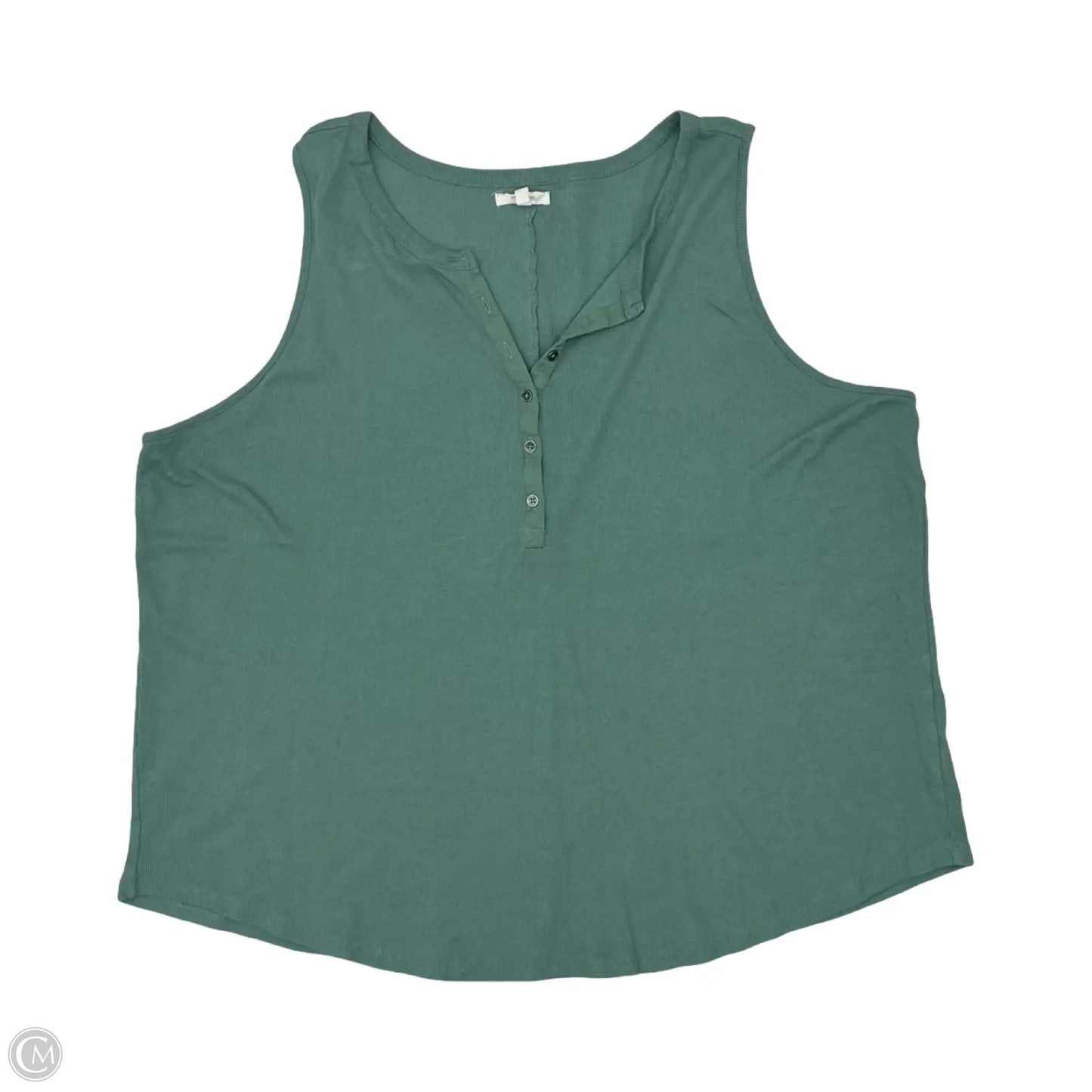 Tank Top By Maurices In Green, Size: 3x
